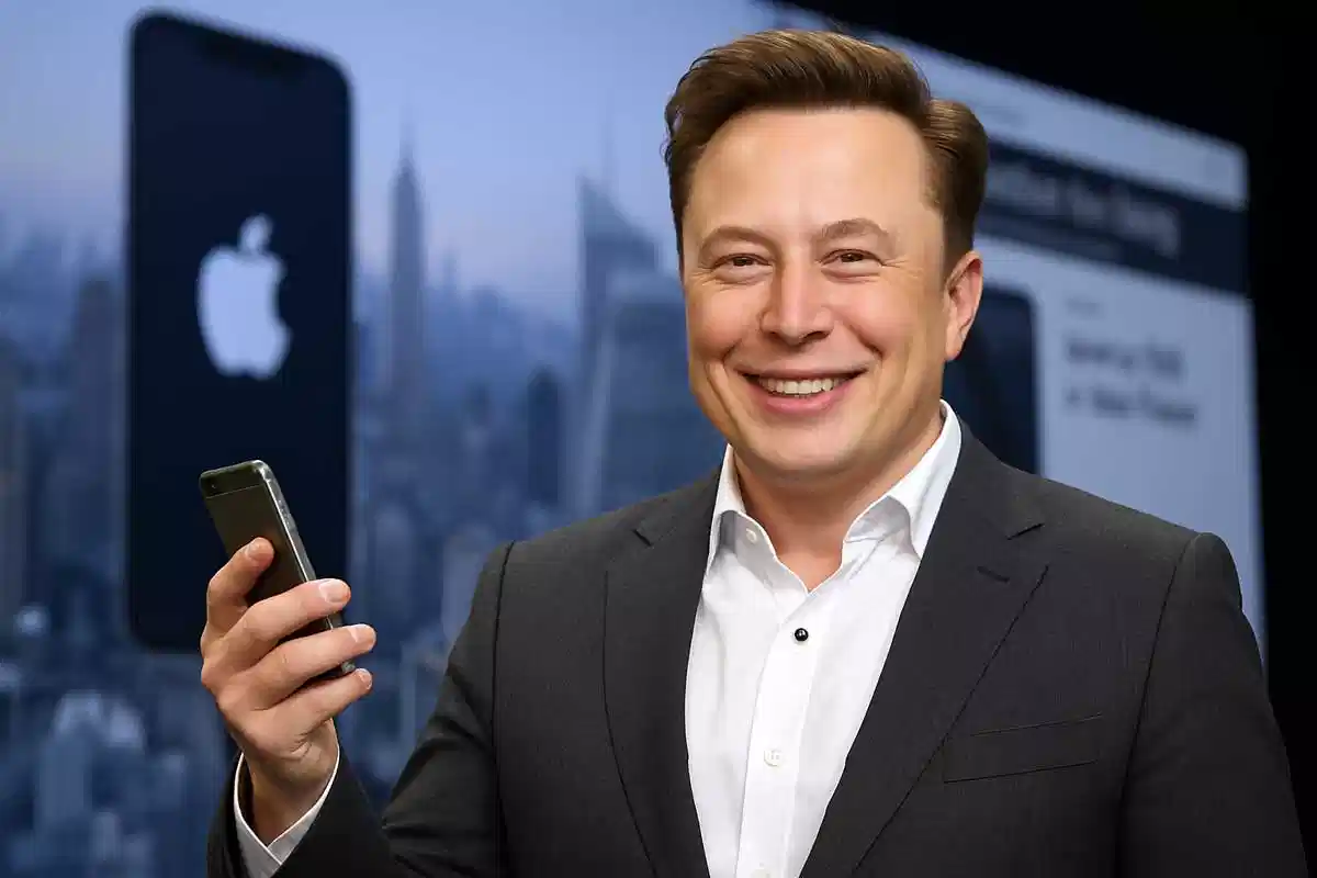Musk apple ai fight: